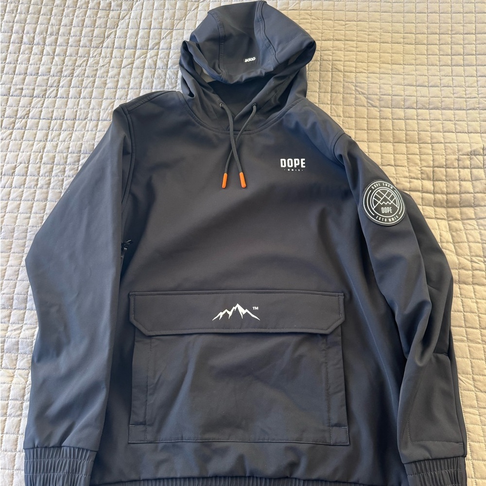 DOPE Black Ski & Snow Jacket